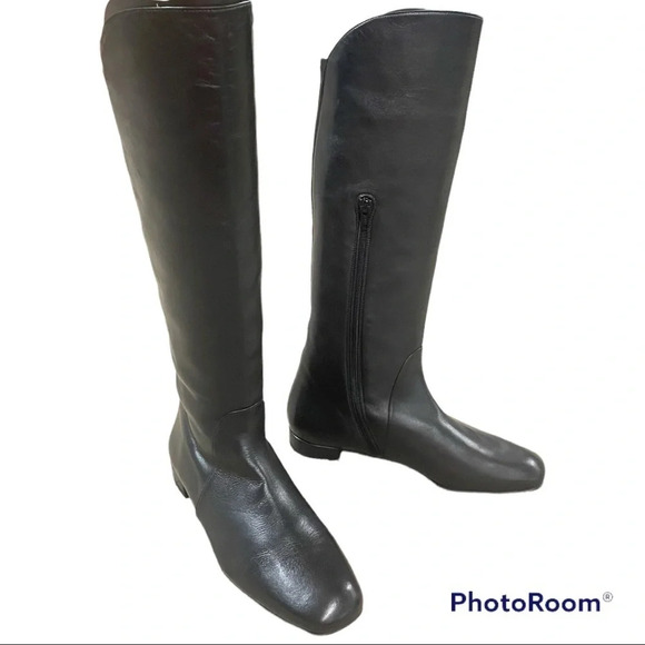 NEW Stuart Weitzman Halftime Leather Tall Knee High Boots - Picture 2 of 16